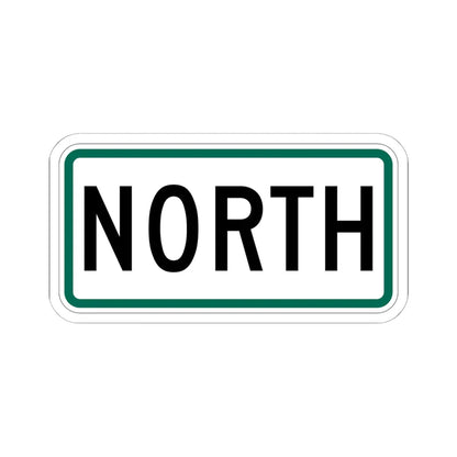 North plate small South Dakota (South Dakota) (Road Sign) STICKER Vinyl Kiss-Cut Decal 6 Inch White - The Sticker Space