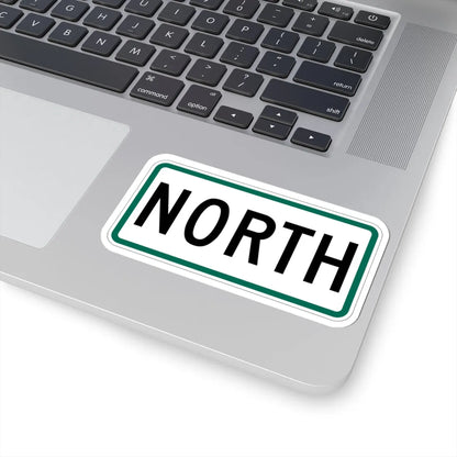 North plate small South Dakota (South Dakota) (Road Sign) STICKER Vinyl Kiss-Cut Decal - The Sticker Space