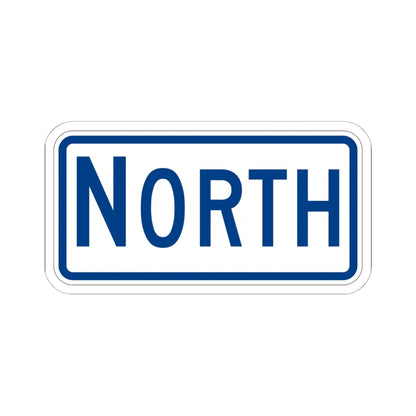 North plate South Carolina (South Carolina) (Road Sign) STICKER Vinyl Kiss-Cut Decal 6 Inch White - The Sticker Space