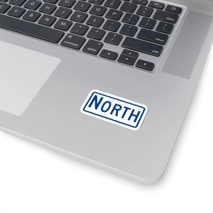 North plate South Carolina (South Carolina) (Road Sign) STICKER Vinyl Kiss-Cut Decal - The Sticker Space