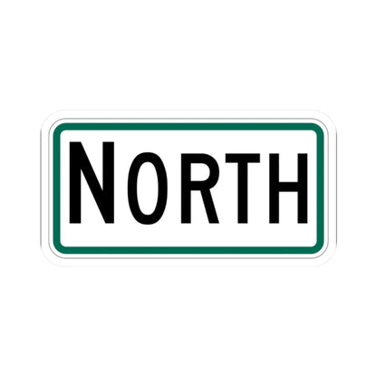 North plate South Dakota (South Dakota) (Road Sign) STICKER Vinyl Kiss-Cut Decal 2 Inch White - The Sticker Space