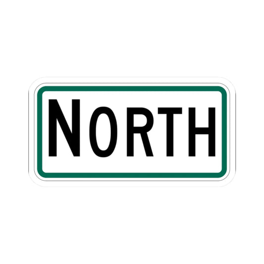 North plate South Dakota (South Dakota) (Road Sign) STICKER Vinyl Kiss-Cut Decal 2 Inch White - The Sticker Space