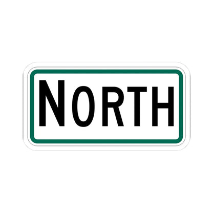North plate South Dakota (South Dakota) (Road Sign) STICKER Vinyl Kiss-Cut Decal 3 Inch White - The Sticker Space