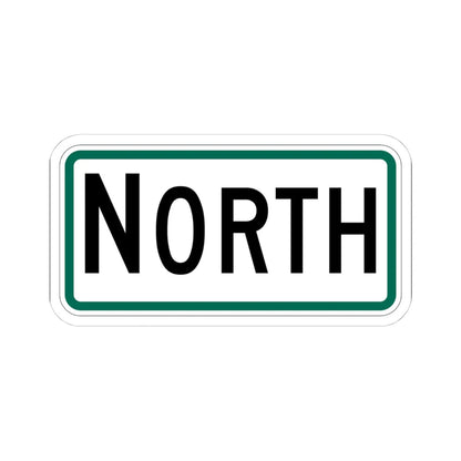 North plate South Dakota (South Dakota) (Road Sign) STICKER Vinyl Kiss-Cut Decal 4 Inch White - The Sticker Space