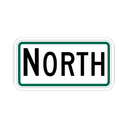 North plate South Dakota (South Dakota) (Road Sign) STICKER Vinyl Kiss-Cut Decal 6 Inch White - The Sticker Space