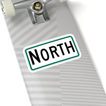 North plate South Dakota (South Dakota) (Road Sign) STICKER Vinyl Kiss-Cut Decal - The Sticker Space