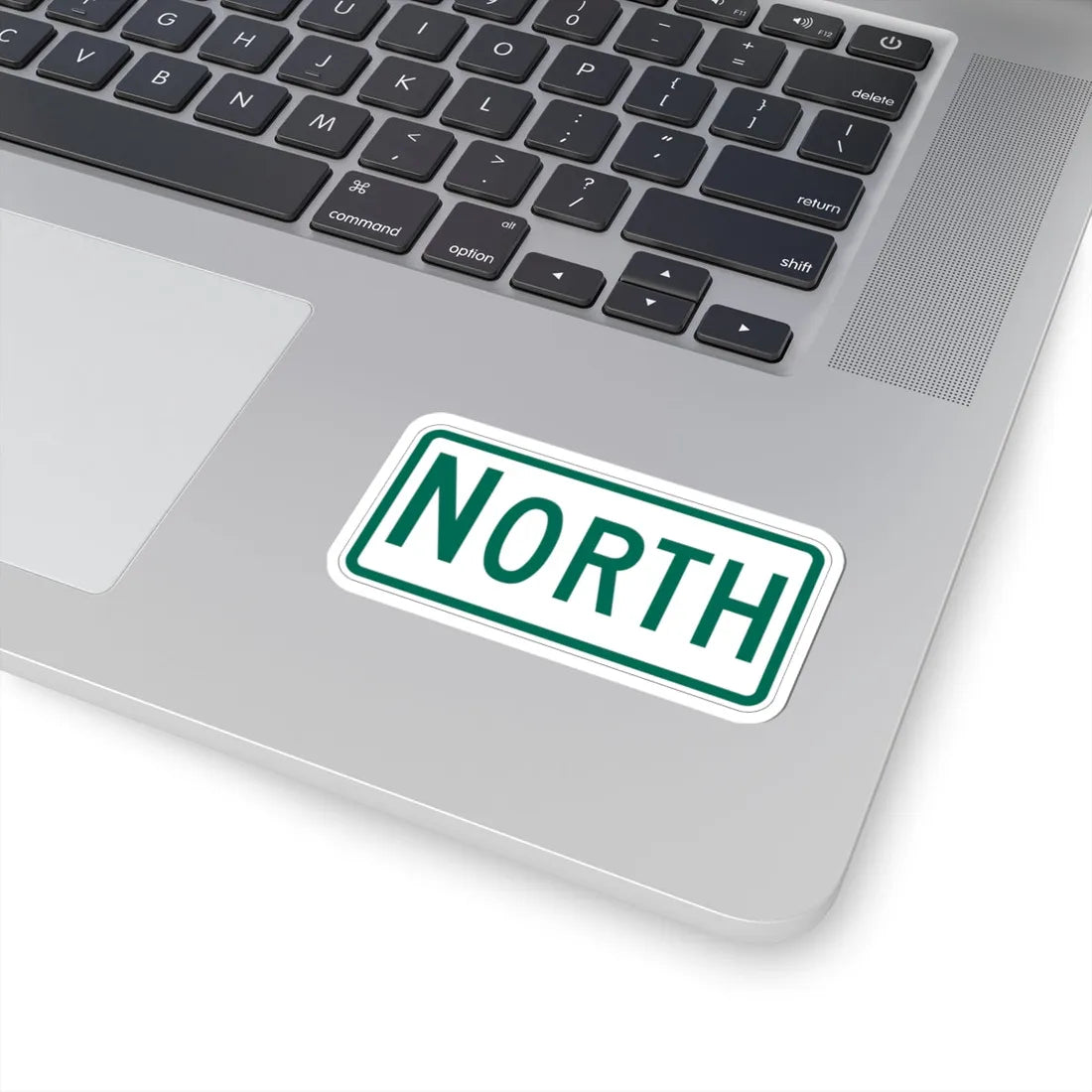 North plate Vermont (Vermont) (Road Sign) STICKER Vinyl Kiss-Cut Decal - The Sticker Space