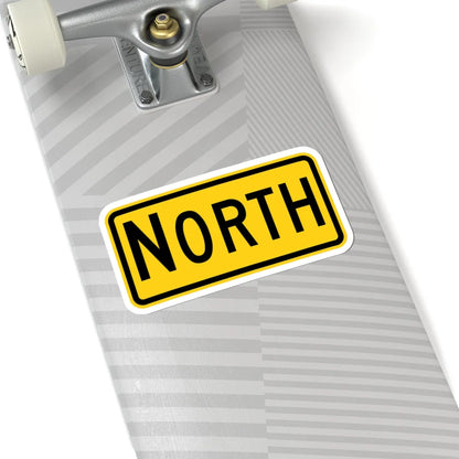 North plate Wyoming (Wyoming) (Road Sign) STICKER Vinyl Kiss-Cut Decal - The Sticker Space