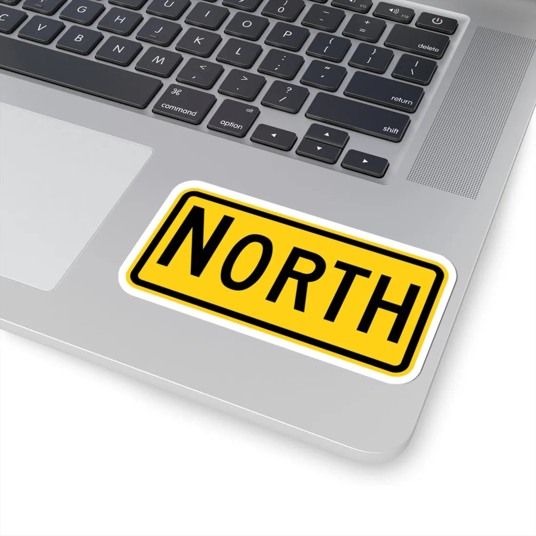 North plate Wyoming (Wyoming) (Road Sign) STICKER Vinyl Kiss-Cut Decal - The Sticker Space