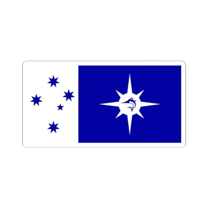 North Queensland State Flag Proposal Variant (Australia) STICKER Vinyl Kiss-Cut Decal 2 Inch White - The Sticker Space