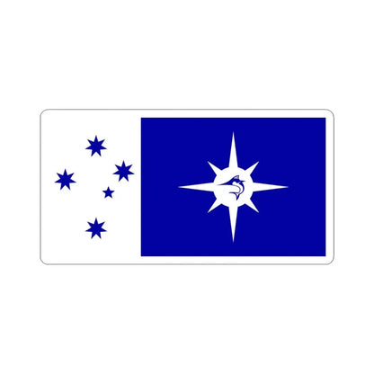 North Queensland State Flag Proposal Variant (Australia) STICKER Vinyl Kiss-Cut Decal 6 Inch White - The Sticker Space