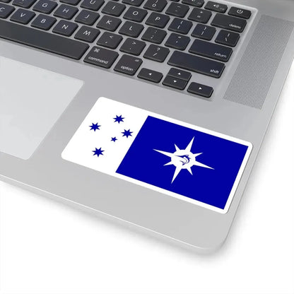 North Queensland State Flag Proposal Variant (Australia) STICKER Vinyl Kiss-Cut Decal - The Sticker Space