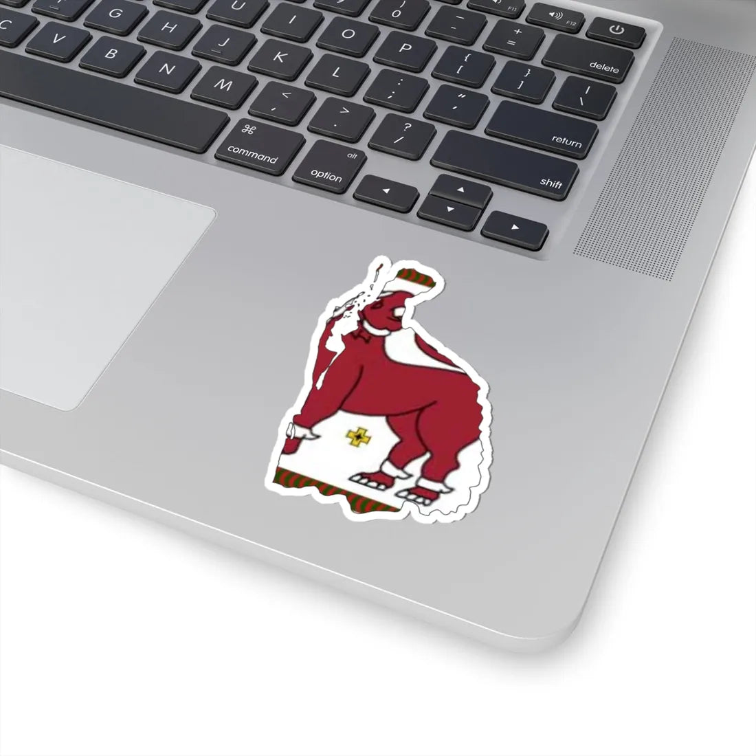 North Western Province Flag-map (Sri Lanka) STICKER Vinyl Kiss-Cut Decal - The Sticker Space