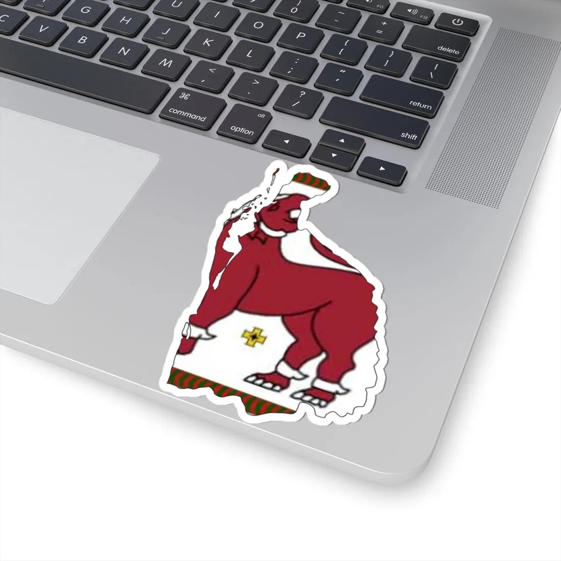 North Western Province Flag-map (Sri Lanka) STICKER Vinyl Kiss-Cut Decal - The Sticker Space