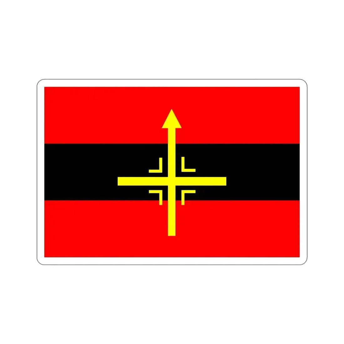 Northern Command Indian Army Flag (India) STICKER Vinyl Die-Cut Decal - The Sticker Space