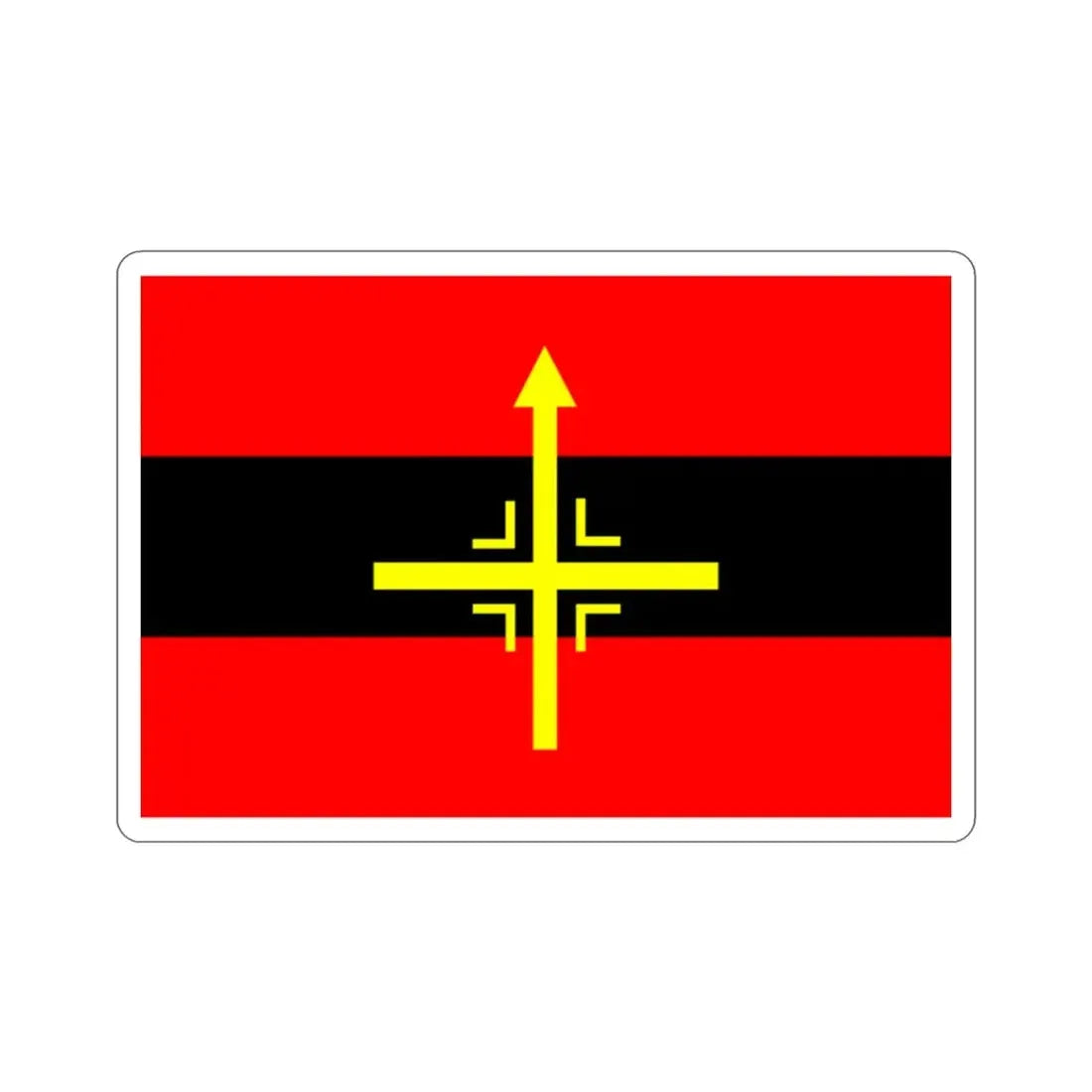 Northern Command Indian Army Flag (India) STICKER Vinyl Die-Cut Decal - The Sticker Space