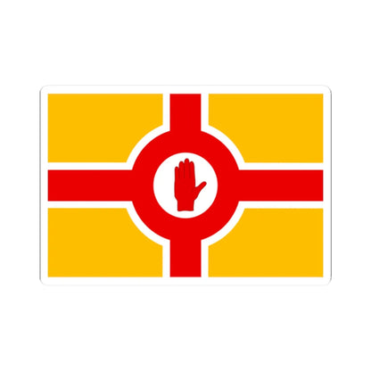 Northern Ireland Flag Proposal (Ireland) STICKER Vinyl Kiss-Cut Decal 2 Inch White - The Sticker Space