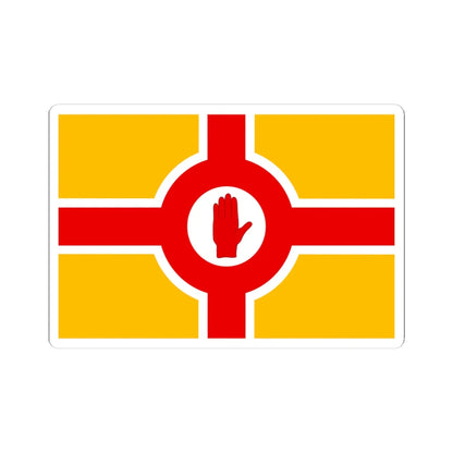 Northern Ireland Flag Proposal (Ireland) STICKER Vinyl Kiss-Cut Decal 4 Inch White - The Sticker Space