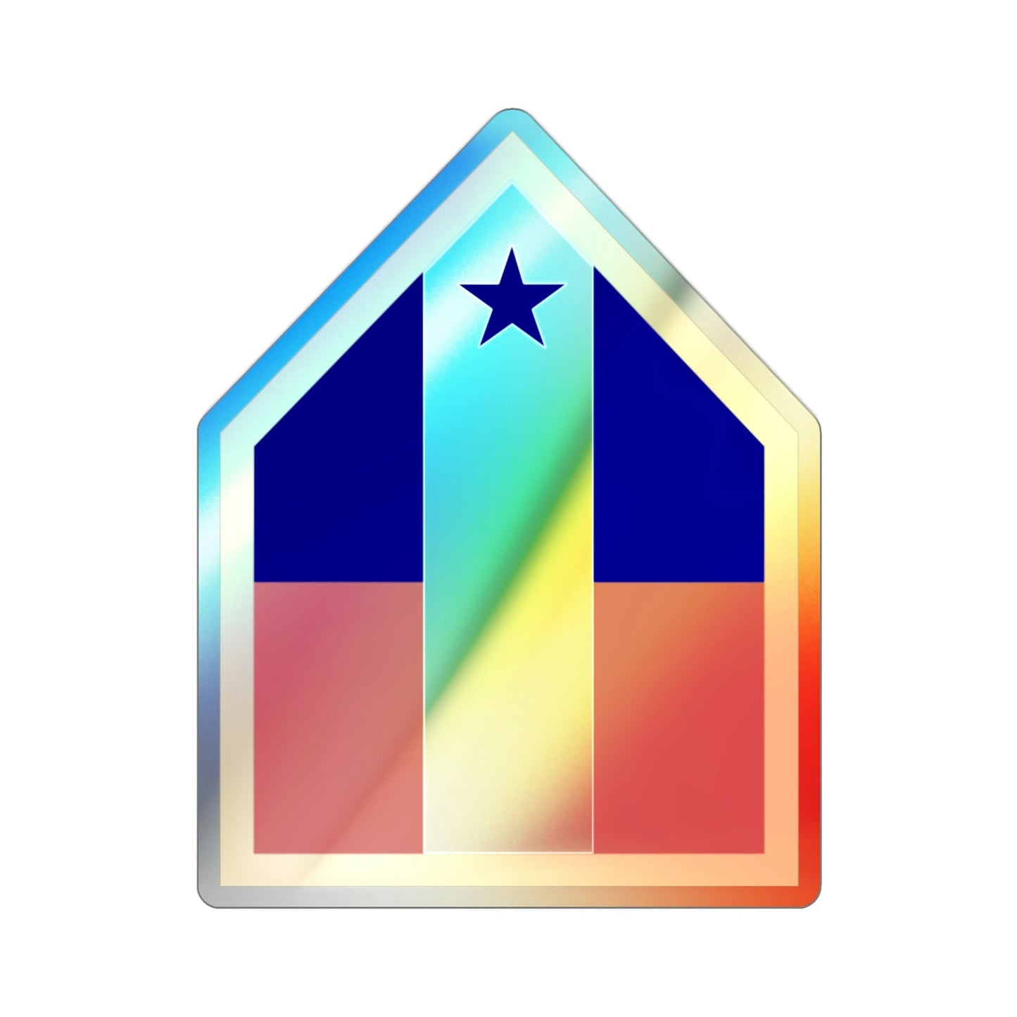 Northwest Service Command (U.S. Army) Holographic STICKER Die-Cut Vinyl Decal-2 Inch-The Sticker Space