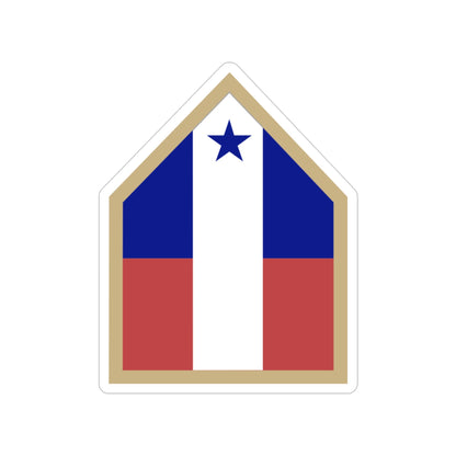 Northwest Service Command (U.S. Army) Transparent STICKER Die-Cut Vinyl Decal-3 Inch-The Sticker Space