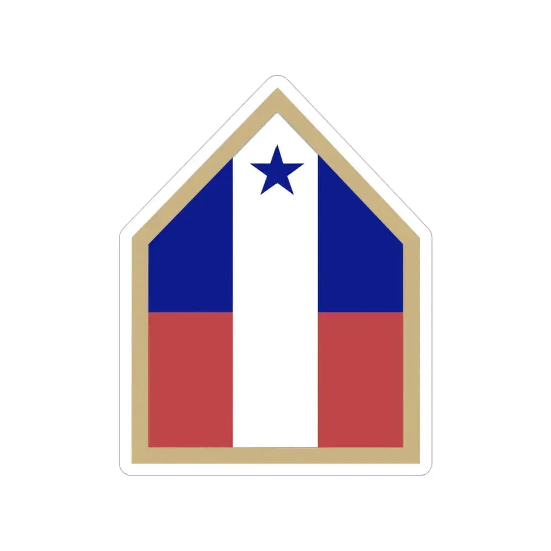 Northwest Service Command (U.S. Army) Transparent STICKER Die-Cut Vinyl Decal 3 Inch - The Sticker Space