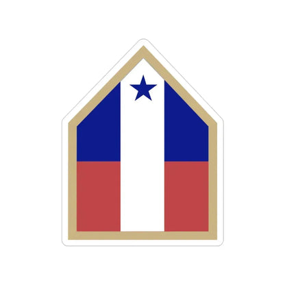 Northwest Service Command (U.S. Army) Transparent STICKER Die-Cut Vinyl Decal 3 Inch - The Sticker Space