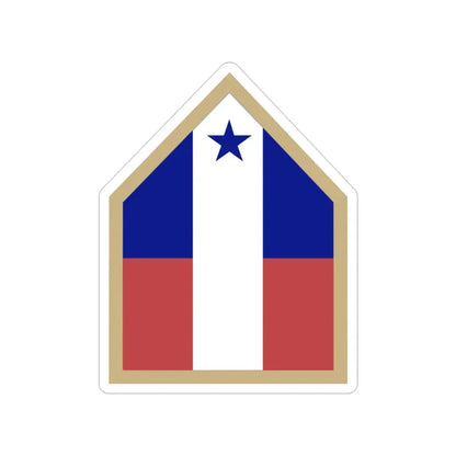 Northwest Service Command (U.S. Army) Transparent STICKER Die-Cut Vinyl Decal 3 Inch - The Sticker Space