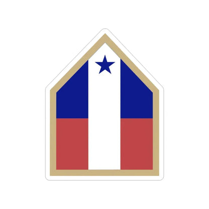 Northwest Service Command (U.S. Army) Transparent STICKER Die-Cut Vinyl Decal 4 Inch - The Sticker Space