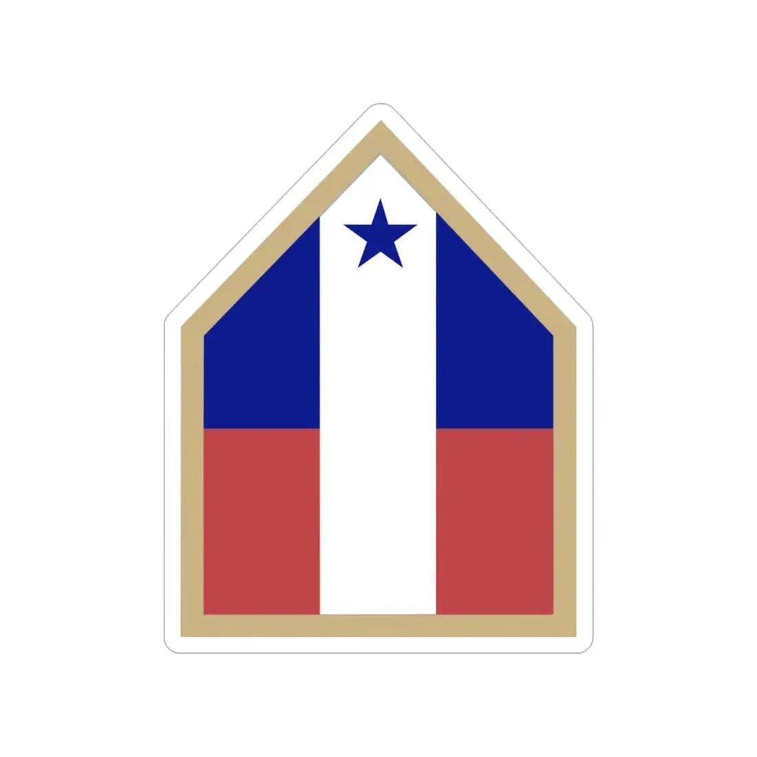 Northwest Service Command (U.S. Army) Transparent STICKER Die-Cut Vinyl Decal 4 Inch - The Sticker Space