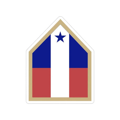 Northwest Service Command (U.S. Army) Transparent STICKER Die-Cut Vinyl Decal 5 Inch - The Sticker Space