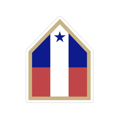 Northwest Service Command (U.S. Army) Transparent STICKER Die-Cut Vinyl Decal 5 Inch - The Sticker Space