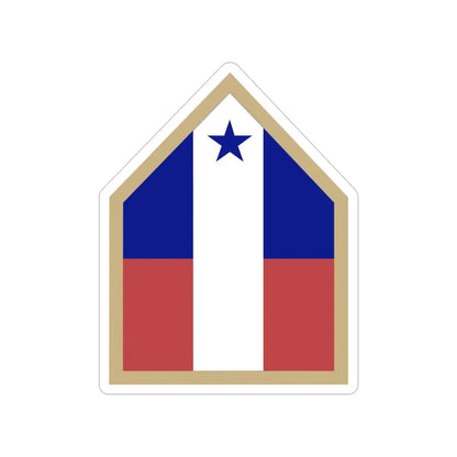 Northwest Service Command (U.S. Army) Transparent STICKER Die-Cut Vinyl Decal - The Sticker Space