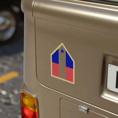 Northwest Service Command (U.S. Army) Transparent STICKER Die-Cut Vinyl Decal - The Sticker Space