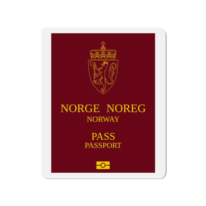 Norway Passport 1999 Ordinary - Die-Cut Magnet-2" x 2"-The Sticker Space