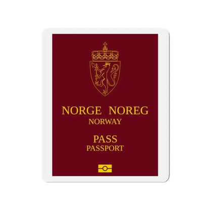Norway Passport 1999 Ordinary - Refrigerator Magnet 2 Inch - The Sticker Space