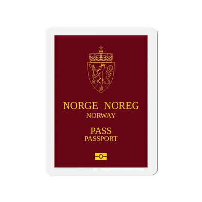 Norway Passport 1999 Ordinary - Refrigerator Magnet - The Sticker Space