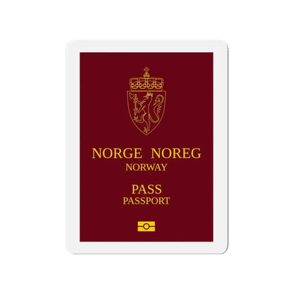 Norway Passport 1999 Ordinary - Refrigerator Magnet - The Sticker Space