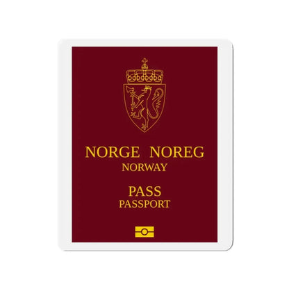 Norway Passport 1999 Ordinary - Refrigerator Magnet - The Sticker Space
