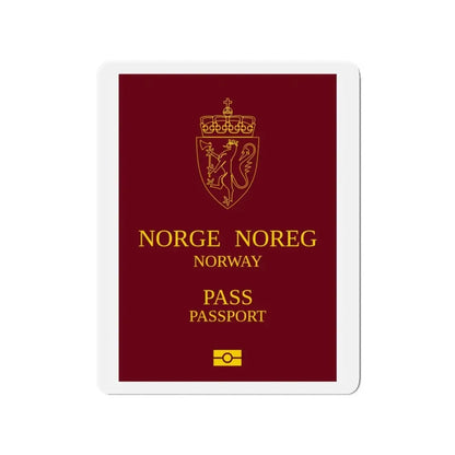 Norway Passport 1999 Ordinary - Refrigerator Magnet - The Sticker Space