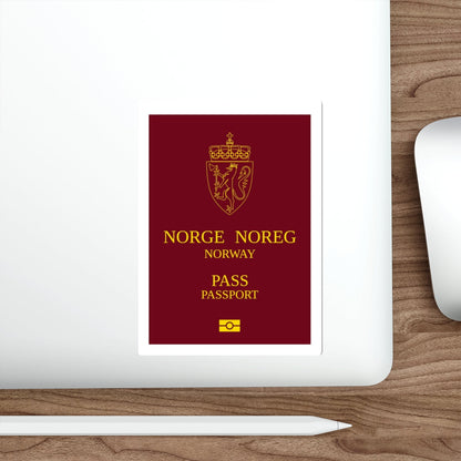 Norway Passport 1999 Ordinary STICKER Vinyl Die-Cut Decal-The Sticker Space