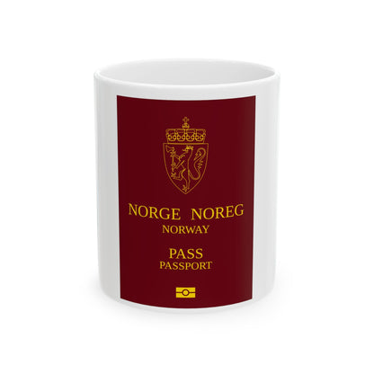 Norway Passport 1999 - White Coffee Mug