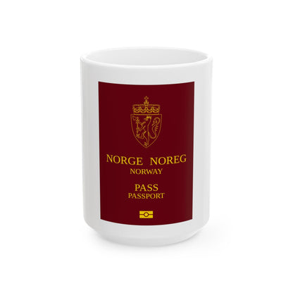 Norway Passport 1999 - White Coffee Mug