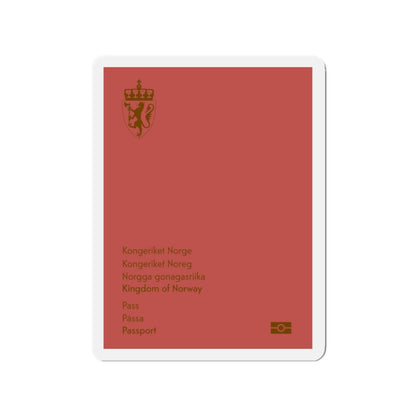 Norway Passport 2020 Ordinary - Die-Cut Magnet-2" x 2"-The Sticker Space