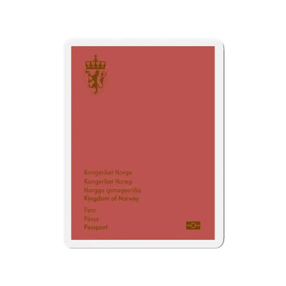 Norway Passport 2020 Ordinary - Refrigerator Magnet 2 Inch - The Sticker Space