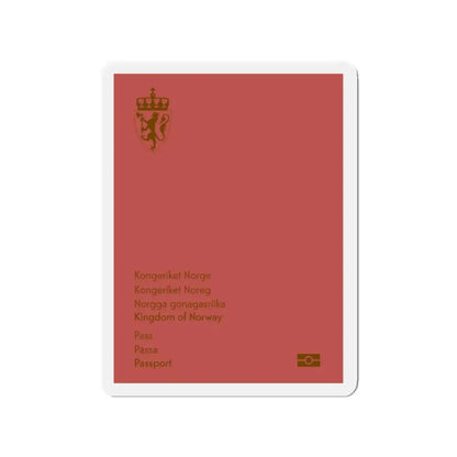 Norway Passport 2020 Ordinary - Refrigerator Magnet - The Sticker Space