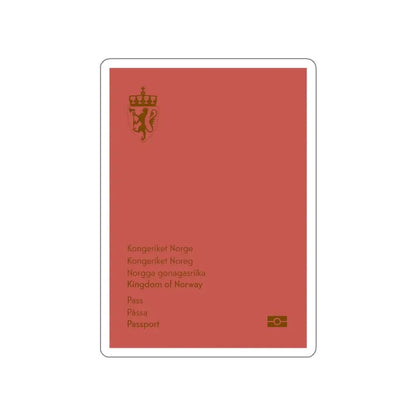 Norway Passport 2020 Ordinary STICKER Vinyl Die-Cut Decal 3 Inch - The Sticker Space