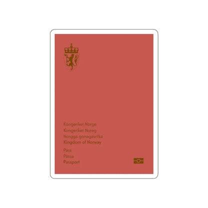 Norway Passport 2020 Ordinary STICKER Vinyl Die-Cut Decal - The Sticker Space