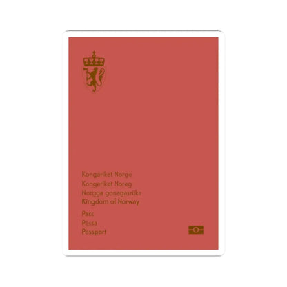 Norway Passport 2020 - STICKER Vinyl Kiss-Cut Decal 2 Inch White - The Sticker Space