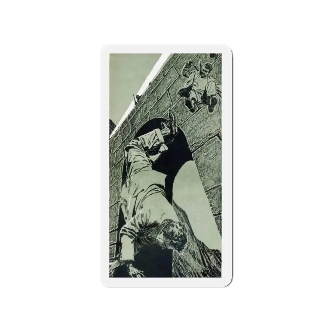 Norway Rendezvouz (1), Blue Book Magazine, April 1951 (Magazine Illustration) Refrigerator Magnet - The Sticker Space