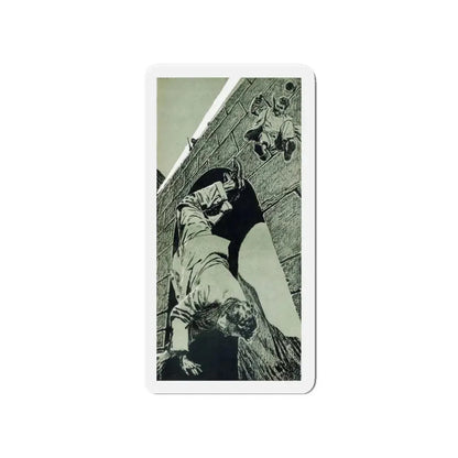 Norway Rendezvouz (1), Blue Book Magazine, April 1951 (Magazine Illustration) Refrigerator Magnet - The Sticker Space